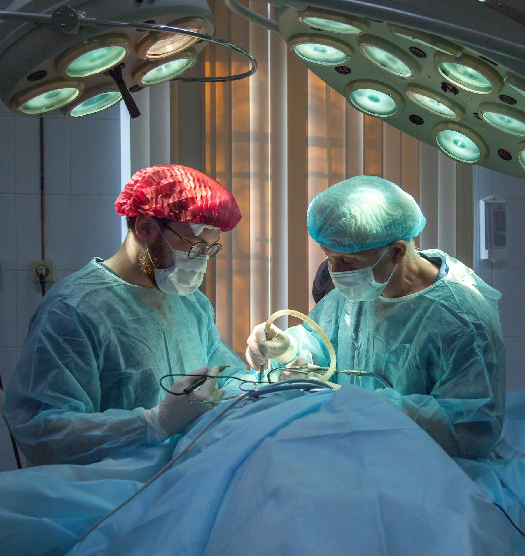 A doctor and patient in conversation during a routine consultation